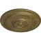 Ekena Millwork Small Classic Ceiling Medallion (Canopies up to 10"), 40 1/4"OD x 3 1/8"P, Mississippi Mud Crackle CM40CLMMC - alternate 2